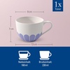 image:imageVilleroy amp Boch Fleur Bleu Collection Coffee Cup Premium Porcelain Made in Germany Dishwasher and Microwave Safe Cup for Coffee or Tea Flower Pattern 55 oz Capacity 45x35x25 in Blue