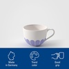 image:imageVilleroy amp Boch Fleur Bleu Collection Coffee Cup Premium Porcelain Made in Germany Dishwasher and Microwave Safe Cup for Coffee or Tea Flower Pattern 55 oz Capacity 45x35x25 in Blue