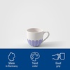 image:imageVilleroy amp Boch Fleur Bleu Collection Espresso Cup Premium Porcelain Made in Germany Dishwasher and Microwave Safe Flower Pattern 25 oz Capacity BlueBlue