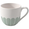 image:imageVilleroy amp Boch Fleur Vert Collection Espresso Cup Premium Porcelain Made in Germany Dishwasher and Microwave Safe Flower Pattern 25 oz Capacity Green