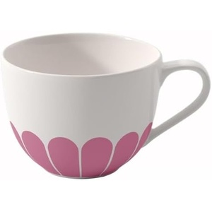 image:imageVilleroy amp Boch Fleur Cassis Collection Coffee Cup Premium Porcelain Made in Germany Dishwasher and Microwave Safe Cup for Coffee or Tea Flower Pattern 55 oz Capacity 45x35x25 in Pink