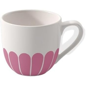 image:imageVilleroy amp Boch Fleur Cassis Collection Espresso Cup Premium Porcelain Made in Germany Dishwasher and Microwave Safe Flower Pattern 25 oz Capacity Pink