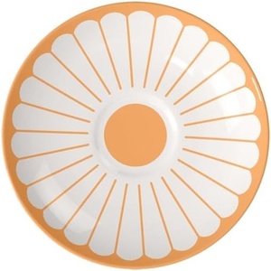 image:imageVilleroy amp Boch Fleur Vert Collection Coffee Cup Saucer Premium Porcelain Made in Germany Dishwasher and Microwave Safe SaucerSmall Serving Plate 575 in Diameter Flower Pattern GreenYellowOrange