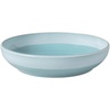 image:imageLike by Villeroy amp Boch  Perlemor Aqua Pasta Bowl Dimensions Approx 22  22  5 cm Blue DishwasherSafe amp MicrowaveSafe PotteryLook Effect Glaze Premium Porcelain Bowl for Pasta