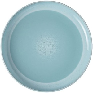 image:imageLike by Villeroy amp Boch  Perlemor Aqua Plate Dimensions Approx 27  27  3 cm Blue DishwasherSafe amp MicrowaveSafe PotteryLook Effect Glaze Premium Porcelain Dinner Plate