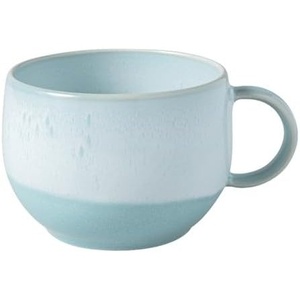 image:imagelike by Villeroy amp Boch Perlemor Aqua CoffeeCup Premium Porcelain Dishwasher and Microwave Safe 9 oz Capacity 475 x 35 x 25 in Blue