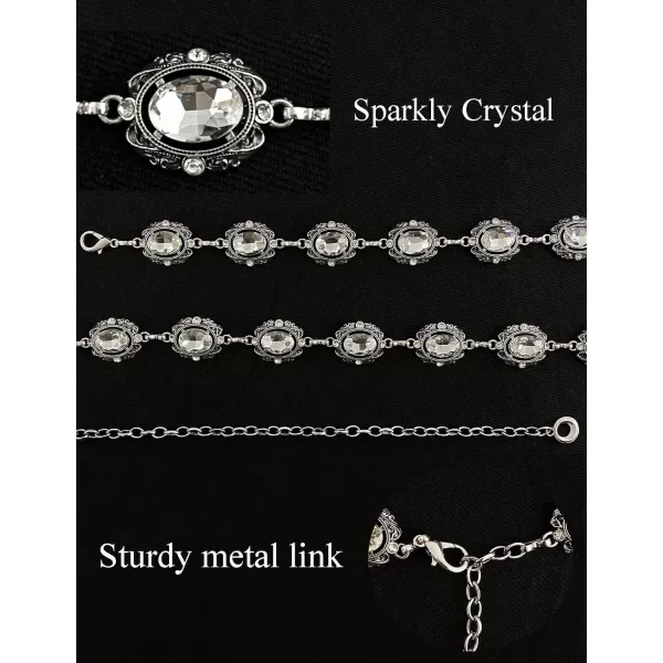 TOPACC Metal Link Chain Belt for Women Waist Chains Chunky Thick Chain Belt for Dresses JeansBelt Fashion41