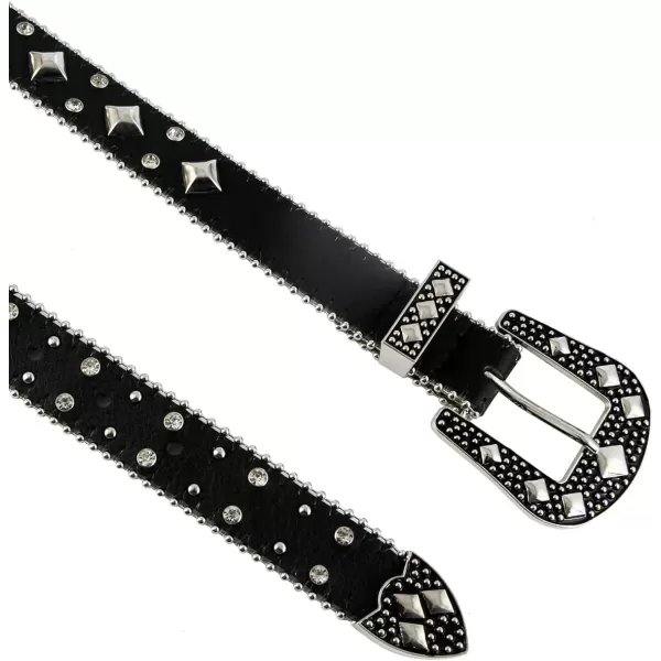 TOPACC Western Fashion Cowgirl Cowboy belts for Women Mens Jeans Pants DressesStyle04