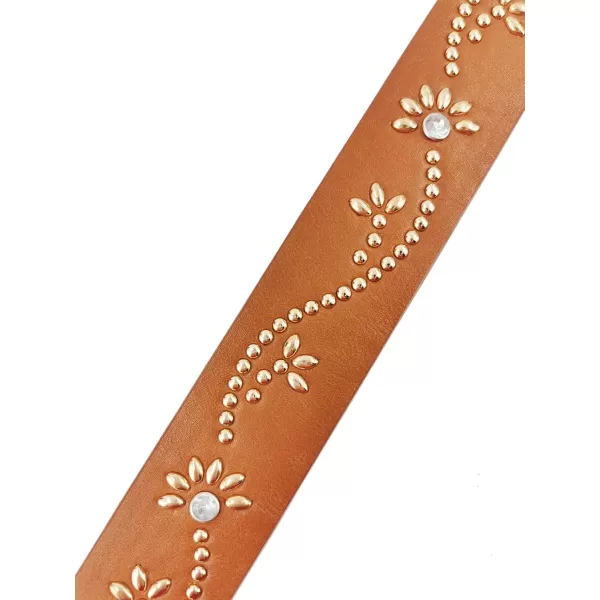 TOPACC Western Fashion Cowgirl Cowboy belts for Women Mens Jeans Pants DressesStyle10