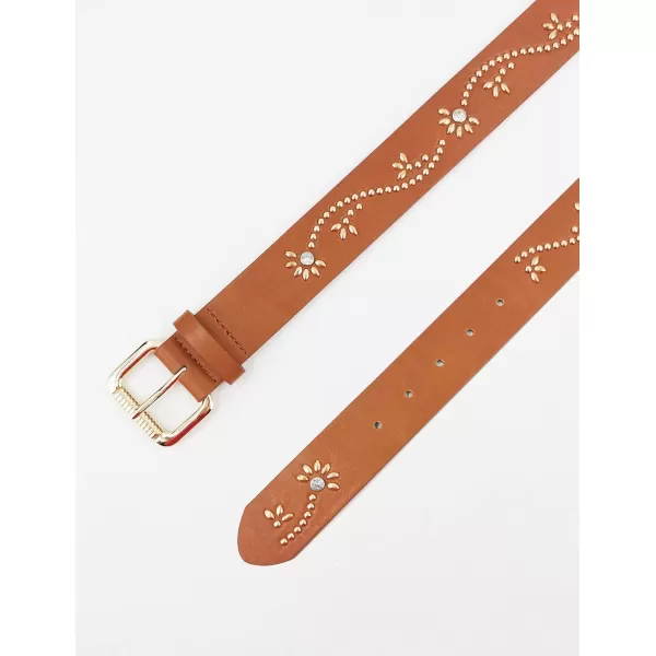 TOPACC Western Fashion Cowgirl Cowboy belts for Women Mens Jeans Pants DressesStyle10