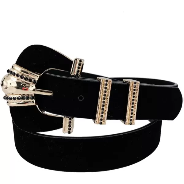 TOPACC Western Fashion Cowgirl Cowboy belts for Women Mens Jeans Pants DressesStyle06