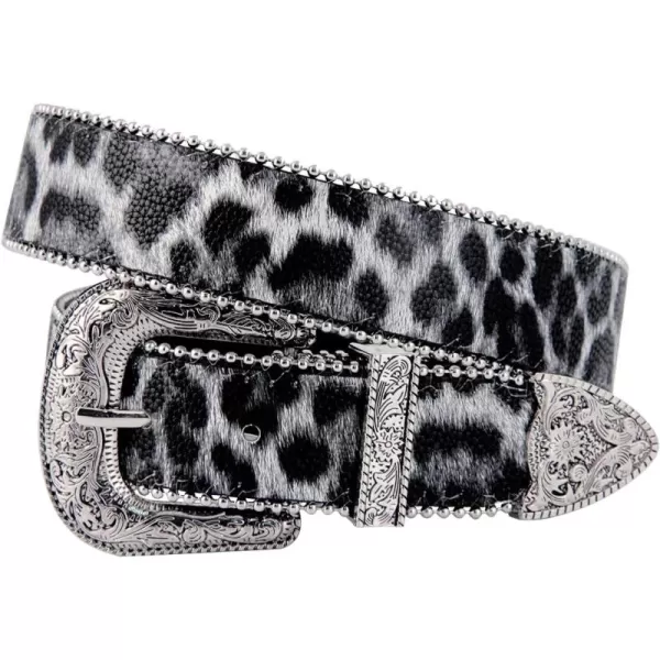 TOPACC Western Fashion Cowgirl Cowboy belts for Women Mens Jeans Pants DressesStyle08