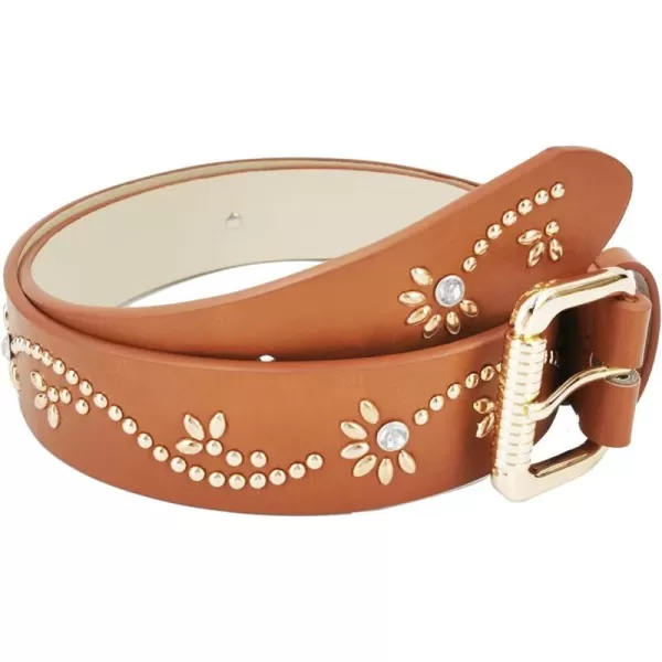 TOPACC Western Fashion Cowgirl Cowboy belts for Women Mens Jeans Pants DressesStyle10
