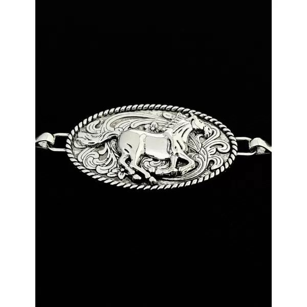TOPACC Western Belts for Woman Concho Belt Boho Metal Cowgirl Chain Belt for Dresses Jeans Country Concert OutfitCsilver