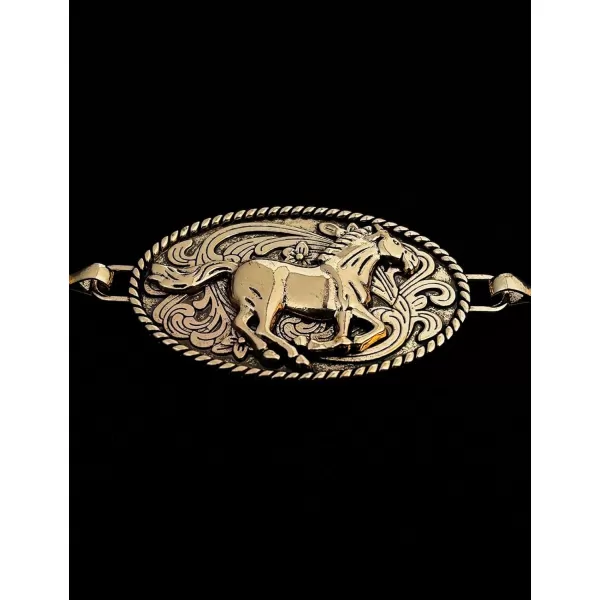 TOPACC Western Belts for Woman Concho Belt Boho Metal Cowgirl Chain Belt for Dresses Jeans Country Concert OutfitDbronze