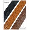 imageTOPACC 2 Pack Western Belts for Men Women Without Buckle Cowgirl Cowboy Belt Strap 15quotB Blackdark Brown