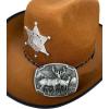 imageTOPACC Deer Belt Buckle Western Cowboy Belt Buckle 15 in Novelty Belt Buckle for Men Women CowgirlAntisilver