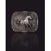 imageTOPACC Deer Belt Buckle Western Cowboy Belt Buckle 15 in Novelty Belt Buckle for Men Women CowgirlSilver