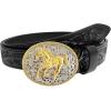 imageTOPACC Genuine Leather Western Belts for Womens Mens Cowboy Cowgirl Belts For Jeans Pants Rodeo OutfitGenuine Leather03