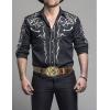 imageTOPACC Genuine Leather Western Belts for Womens Mens Cowboy Cowgirl Belts For Jeans Pants Rodeo OutfitGenuine Leather09