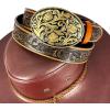 imageTOPACC Genuine Leather Western Belts for Womens Mens Cowboy Cowgirl Belts For Jeans Pants Rodeo OutfitGenuine Leather09