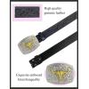 imageTOPACC Genuine Leather Western Belts for Womens Mens Cowboy Cowgirl Belts For Jeans Pants Rodeo OutfitGenuine Leather11