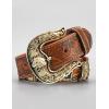 imageTOPACC Genuine Leather Western Belts for Womens Mens Cowboy Cowgirl Belts For Jeans Pants Rodeo OutfitGenuine Leather12