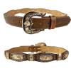 imageTOPACC Genuine Leather Western Belts for Womens Mens Cowboy Cowgirl Belts For Jeans Pants Rodeo OutfitGenuine Leather12