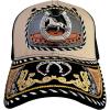 imageTOPACC Western Trucker Hat for Men Women Vintage Cowboy Country Hats Cute Baseball Cap for Western OutfitA Beige