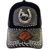 imageTOPACC Western Trucker Hat for Men Women Vintage Cowboy Country Hats Cute Baseball Cap for Western OutfitA Grey