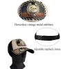 imageTOPACC Western Trucker Hat for Men Women Vintage Cowboy Country Hats Cute Baseball Cap for Western OutfitB Beige