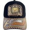 imageTOPACC Western Trucker Hat for Men Women Vintage Cowboy Country Hats Cute Baseball Cap for Western OutfitB Black