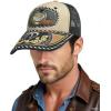 imageTOPACC Western Trucker Hat for Men Women Vintage Cowboy Country Hats Cute Baseball Cap for Western OutfitD Beige
