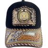 imageTOPACC Western Trucker Hat for Men Women Vintage Cowboy Country Hats Cute Baseball Cap for Western OutfitD Black