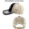 imageTOPACC Western Trucker Hat for Men Women Vintage Cowboy Country Hats Cute Baseball Cap for Western OutfitF Black