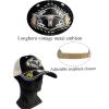 imageTOPACC Western Trucker Hat for Men Women Vintage Cowboy Country Hats Cute Baseball Cap for Western OutfitG Black