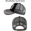 imageTOPACC Western Trucker Hat for Men Women Vintage Cowboy Country Hats Cute Baseball Cap for Western OutfitGrey B