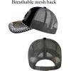 imageTOPACC Western Trucker Hat for Men Women Vintage Cowboy Country Hats Cute Baseball Cap for Western OutfitGrey D