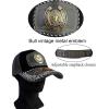 imageTOPACC Western Trucker Hat for Men Women Vintage Cowboy Country Hats Cute Baseball Cap for Western OutfitGrey D