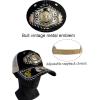 imageTOPACC Western Trucker Hat for Men Women Vintage Cowboy Country Hats Cute Baseball Cap for Western OutfitH Black
