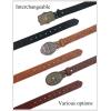 imageTOPACC Womens Mens Western Belt Cowboy Cowgirl Country Belt for Jeans Pants Rodeo OutfitB Brown