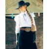 imageTOPACC Womens Mens Western Belt Cowboy Cowgirl Country Belt for Jeans Pants Rodeo OutfitB Brown