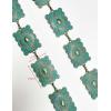 imageTOPACC Concho belts for Women Western Metal Cowgirl Boho Chain Belt for Dresses Jeans Country Concert OutfitAturquoise