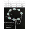 imageTOPACC Concho belts for Women Western Metal Cowgirl Boho Chain Belt for Dresses Jeans Country Concert OutfitEsilver