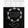 imageTOPACC Concho belts for Women Western Metal Cowgirl Boho Chain Belt for Dresses Jeans Country Concert OutfitFsilver
