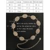 imageTOPACC Concho belts for Women Western Metal Cowgirl Boho Chain Belt for Dresses Jeans Country Concert OutfitGgold