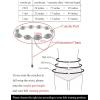 imageTOPACC Cowgirl Belts for Women Western Chain Belt Metal Concho Belt for Dresses Jeans Country Concert OutfitDsilver