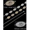 imageTOPACC Cowgirl Belts for Women Western Chain Belt Metal Concho Belt for Dresses Jeans Country Concert OutfitDsilver