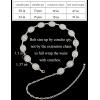 imageTOPACC Western Chain belt for Women Cowgirl Metal Concho Belt for Dresses Jeans Country Concert OutfitBsilver