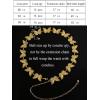imageTOPACC Western Chain belt for Women Cowgirl Metal Concho Belt for Dresses Jeans Country Concert OutfitEgold